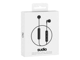Sudio Tio Trådlösa Hörlurar In-Ear Vävd Kabel Svart