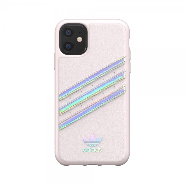 Adidas iPhone 11 Skal OR Moulded Case FW19 Orchid Tint Holographic