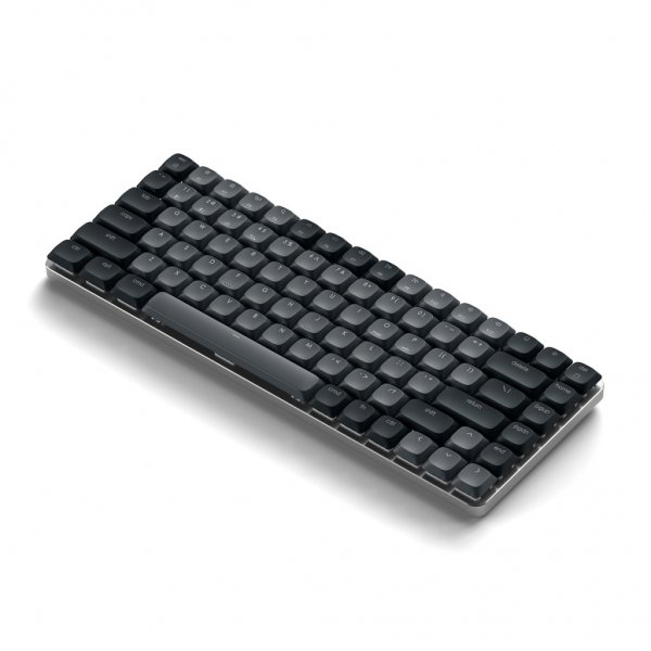 Satechi SM1 Slim Mekaniskt Bluetooth Tangentbord Mörkgrå