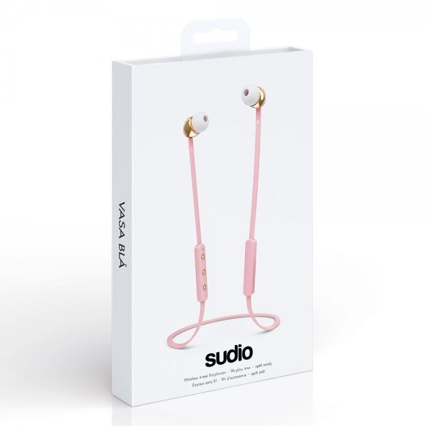 Sudio Vasa Blå Trådlösa Hörlurar In-Ear Rosa