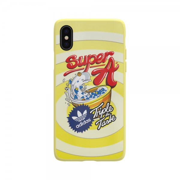 Adidas iPhone X/Xs Skal OR Moulded Case Bodega FW19 Shock Yellow