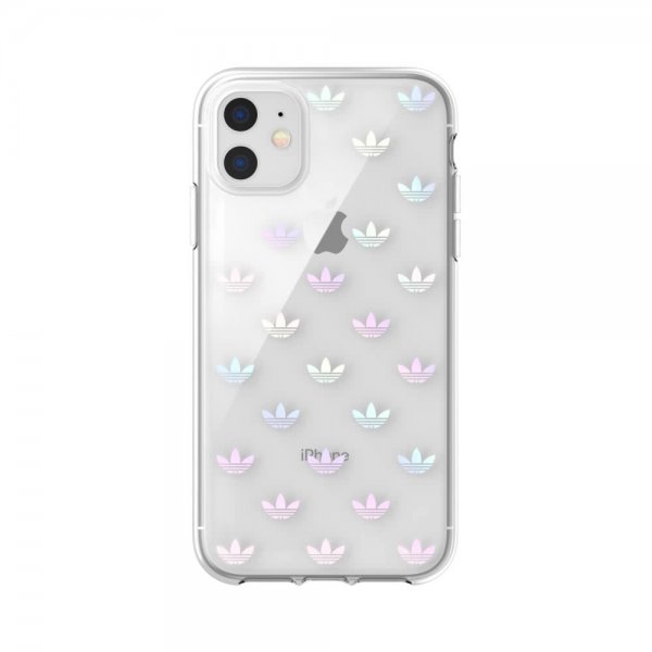 Adidas iPhone 11 Skal Snap Case ENTRY FW19 Transparent Silver
