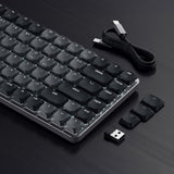 Satechi SM1 Slim Mekaniskt Bluetooth Tangentbord Mörkgrå