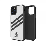 Adidas iPhone 11 Pro Skal OR 3 Stripes Snap Case PU FW19 Vit Svart