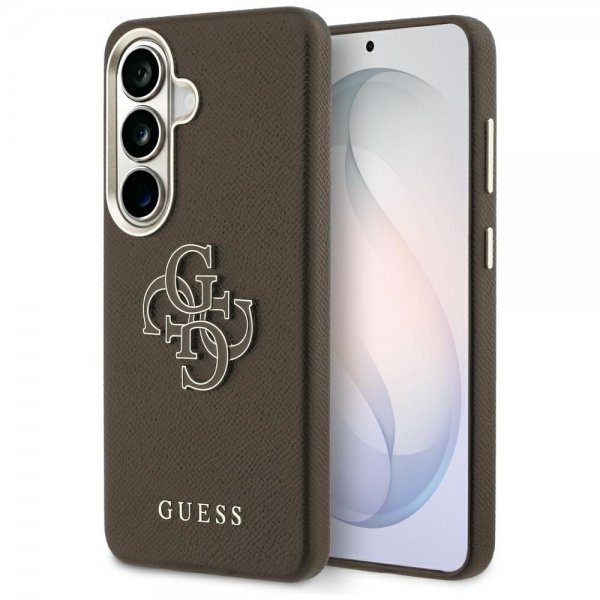 Guess Samsung Galaxy S26 Skal 4G Logo Grained Brun