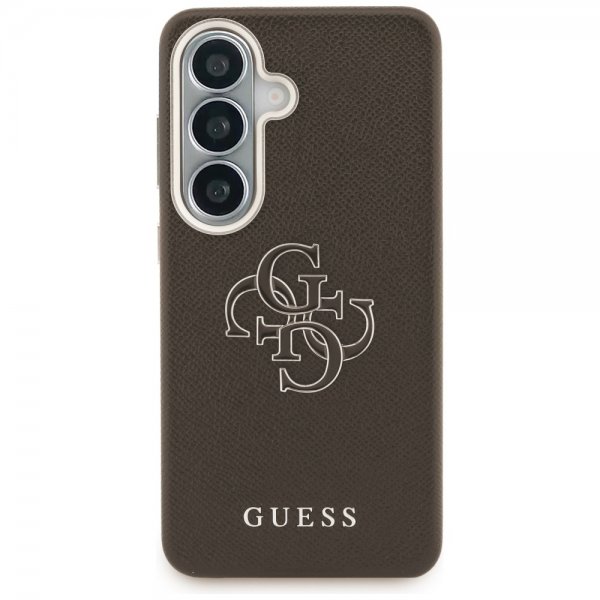 Guess Samsung Galaxy S26 Plus Skal 4G Logo Grained Brun