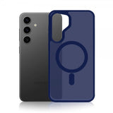 3mk Samsung Galaxy S25 Skal Smoke MagCase Blå