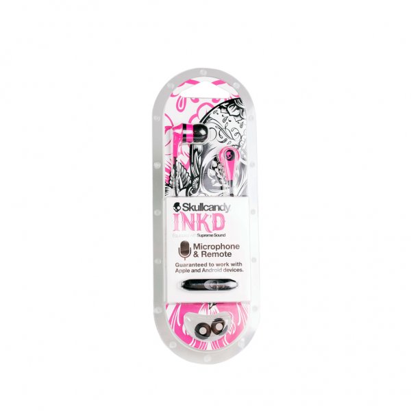 Skullcandy INKD 2.0 Hörlurar In-Ear Rosa/Svart