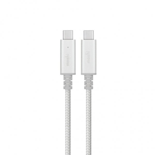 Moshi Integra USB-C till USB-C 2m Silver