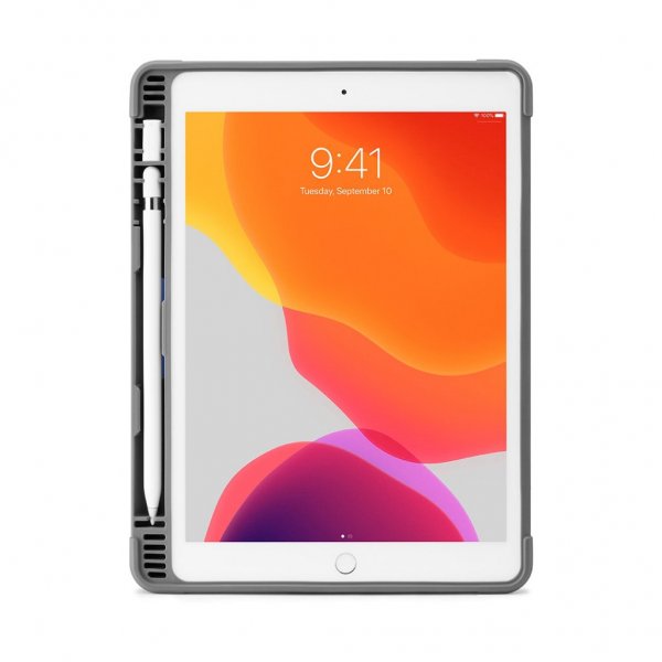 Pipetto iPad 10.2 (gen 7/8/9) Fodral Origami Pencil Shield Svart