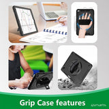 4smarts iPad 10.2 (gen 7/8/9) Skal Rugged Case Grip Svart