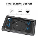 4smarts iPad 10.2 (gen 7/8/9) Skal Rugged Case Grip Svart