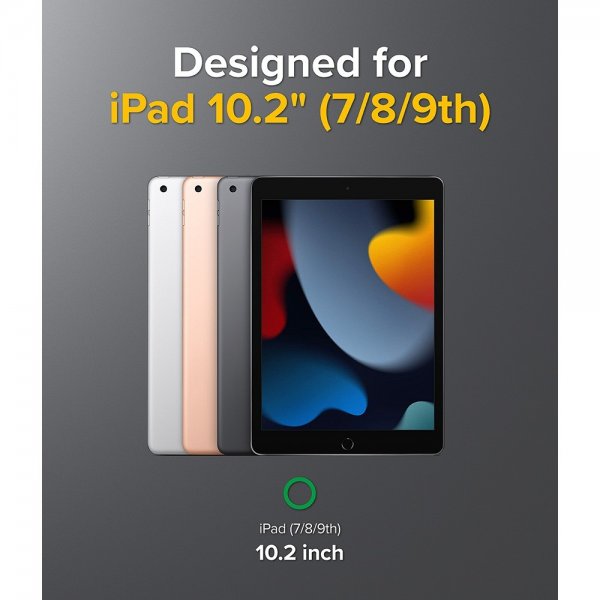 Ringke iPad 10.2 (gen 7/8/9) Skal Fusion+ Strap Combo Gul