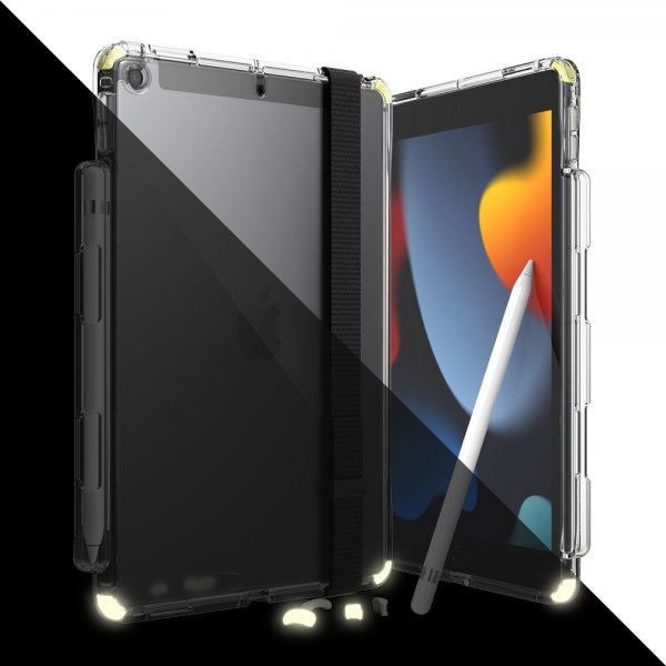Ringke iPad 10.2 (gen 7/8/9) Skal Fusion+ Strap Combo Lime Glow