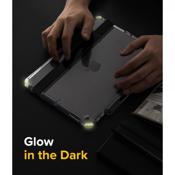 Ringke iPad 10.2 (gen 7/8/9) Skal Fusion+ Strap Combo Lime Glow