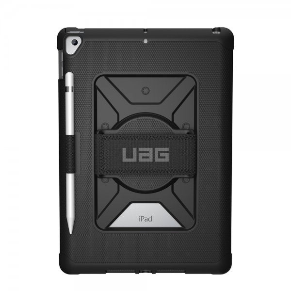 Urban Armor Gear (UAG) iPad 10.2 (gen 7/8/9) Skal Metropolis Hand Strap Svart