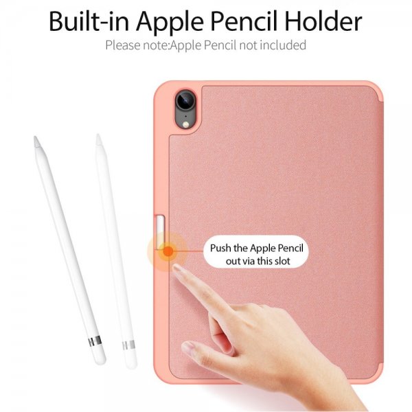 Dux Ducis iPad 10.9 (gen 10)/iPad 11 (A16) Fodral DOMO Series Rosa