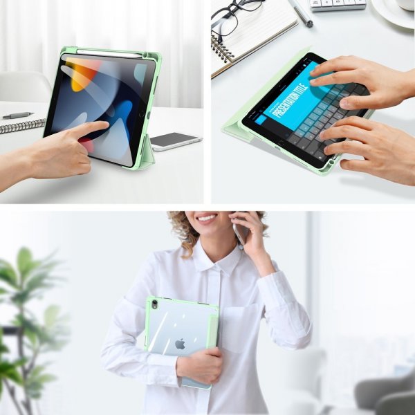 Dux Ducis iPad 10.9 (gen 10)/iPad 11 (A16) Fodral TOBY Series Grön