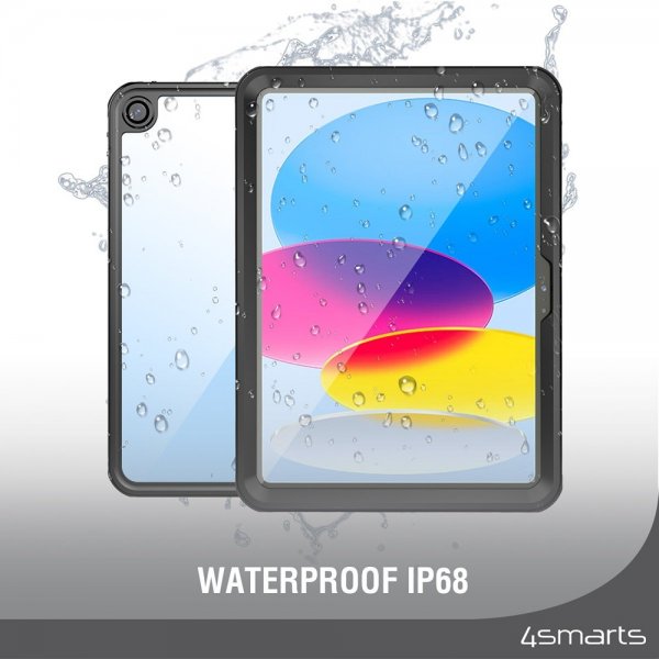 4smarts iPad 10.9 (gen 10)/iPad 11 (A16) Skal Active Pro Rugged Case Stark Svart