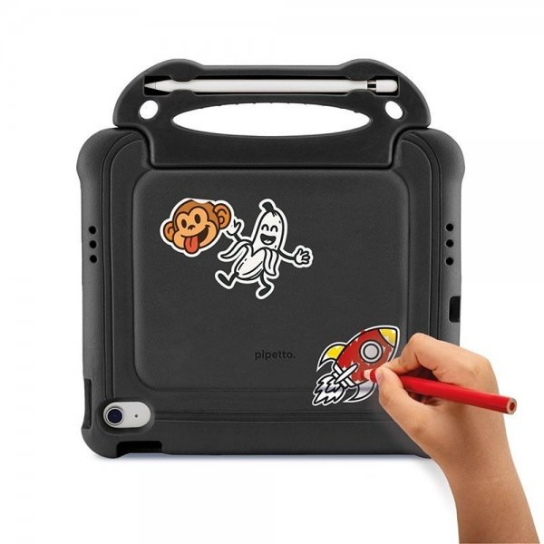 Pipetto iPad 10.9 (gen 10)/iPad 11 (A16) Skal Activity Case Svart