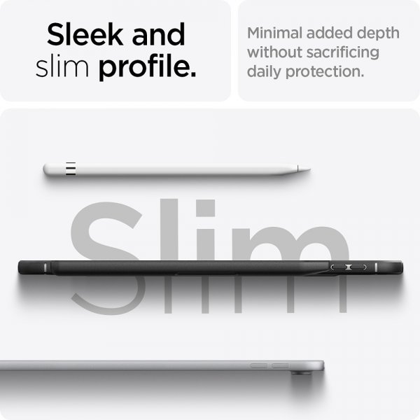 Spigen iPad 10.9 (gen 10)/iPad 11 (A16) Skal Rugged Armor Matte Black