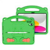 Dux Ducis iPad 10.9 (gen 10)/iPad 11 (A16) Skal Panda Grön