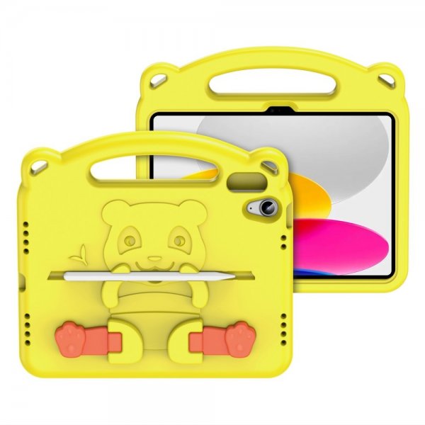 Dux Ducis iPad 10.9 (gen 10)/iPad 11 (A16) Skal Panda Gul
