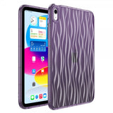 iPad 10.9 (gen 10)/iPad 11 (A16) Skal Vågmönster Lila