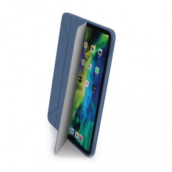 Pipetto iPad Pro 11 (gen 2/3/4) Origami Fodral Blå