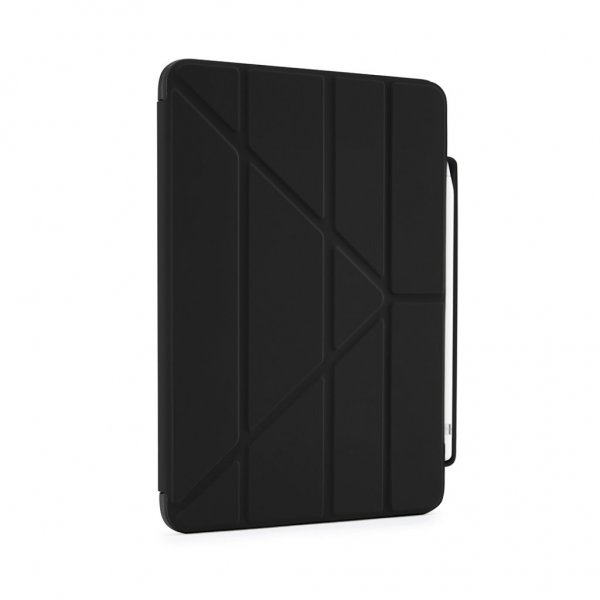 Pipetto iPad 10.9 (gen 10)/iPad 11 (A16) Fodral Origami No3 Pencil Case Svart