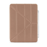 Pipetto iPad 10.9 (gen 10)/iPad 11 (A16) Fodral Origami No3 Pencil Case Roseguld