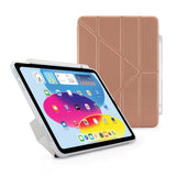 Pipetto iPad 10.9 (gen 10)/iPad 11 (A16) Fodral Origami No3 Pencil Case Roseguld