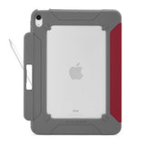 Pipetto iPad 10.9 (gen 10)/iPad 11 (A16) Fodral Origami No2 Pencil Shield Mörkröd
