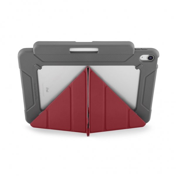 Pipetto iPad 10.9 (gen 10)/iPad 11 (A16) Fodral Origami No2 Pencil Shield Mörkröd