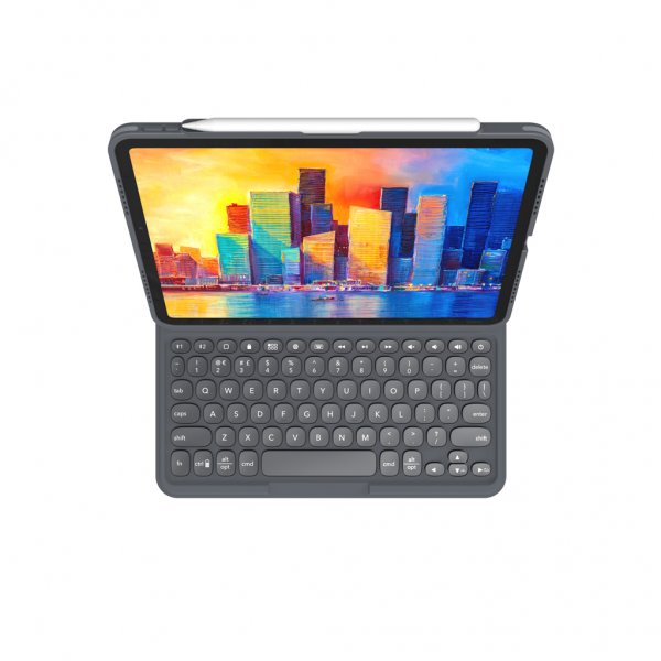 ZAGG iPad Air 10.9 (gen 4/5) Fodral med tangentbord Pro Keys Svart Grå