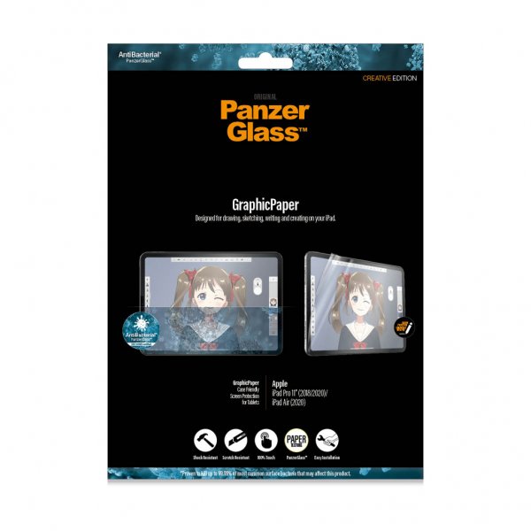 PanzerGlass iPad Air 10.9 (gen 4/5)/iPad Pro 11 (gen 1/2/3/4) Skärmskydd GraphicPaper