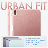 Spigen iPad Air 11 (M2/M3/M4) Fodral Urban Fit Roseguld