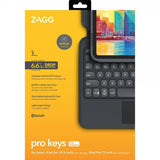 ZAGG iPad Air 10.9/iPad Pro 11 Fodral med tangentbord Pro Keys Trackpad Nordic Charcoal