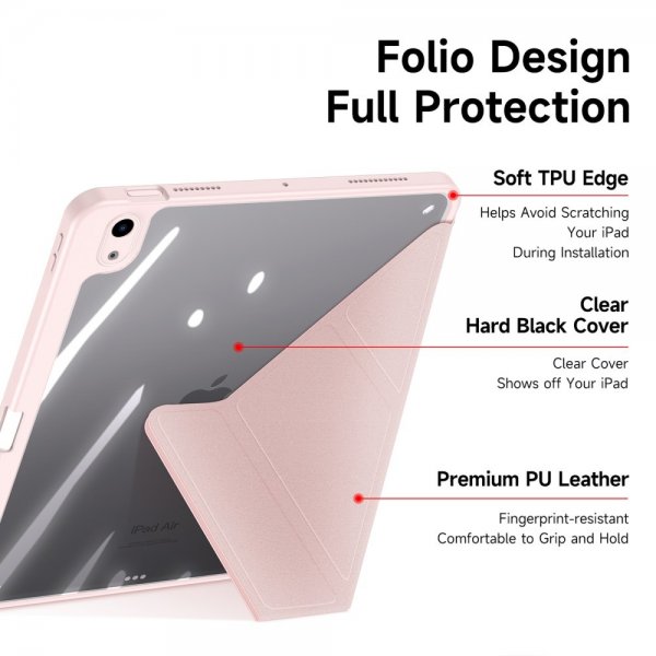 Dux Ducis iPad Air 11 (M2/M3/M4) Fodral Magi Series Rosa