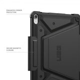Urban Armor Gear (UAG) iPad Air 11 (M2/M3/M4) Fodral Metropolis SE Svart
