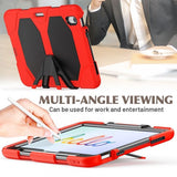 iPad Air 11 (M2/M3/M4) Skal Heavy Duty Armor Röd