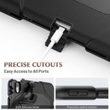 iPad Air 11 (M2/M3/M4) Skal Heavy Duty Armor Röd