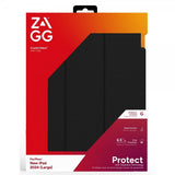 ZAGG iPad Air 13 (M2/M3) Fodral Crystal Palace Folio Svart Transparent