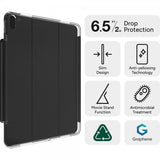 ZAGG iPad Air 13 (M2/M3) Fodral Crystal Palace Folio Svart Transparent