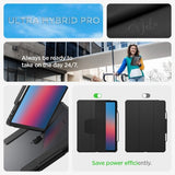Spigen iPad Air 13 (M2/M3/M4) Fodral Ultra Hybrid Pro Svart