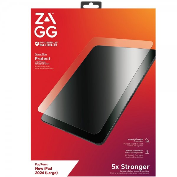 ZAGG InvisibleShield iPad Air 13 (M2/M3) Skärmskydd Glass Elite