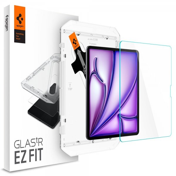 Spigen iPad Air 13 (M2/M3/M4) Skärmskydd GLAS.tR EZ Fit