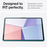 Spigen iPad Air 13 (M2/M3/M4) Skärmskydd GLAS.tR EZ Fit