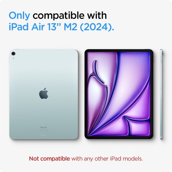 Spigen iPad Air 13 (M2/M3/M4) Skärmskydd GLAS.tR EZ Fit