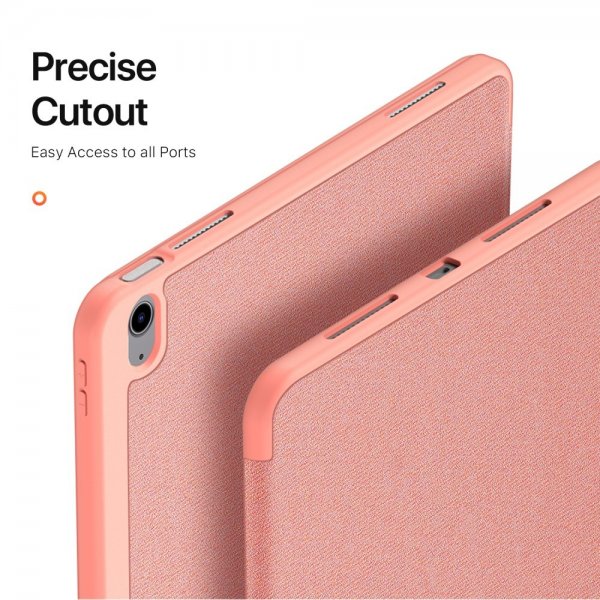 Dux Ducis iPad Air 13 (M2/M3/M4) Fodral DOMO Series Rosa